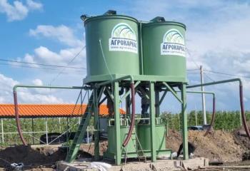 Стационарный растворный узел 20 М3